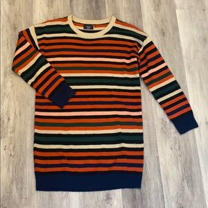 Vici striped sweater dress size medium